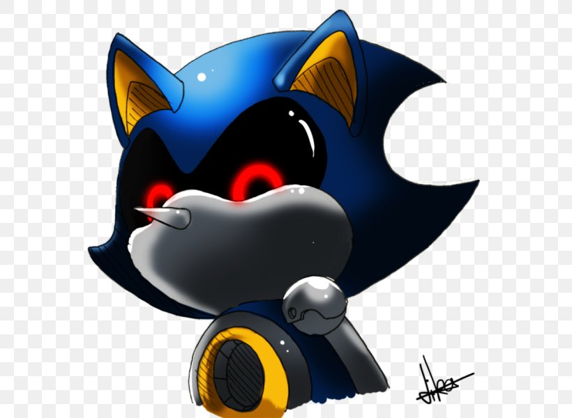 Metal Sonic Shadow The Hedgehog Sonic Chaos Sonic & Sega All-Stars Racing Doctor Eggman, PNG, 599x600px, Metal Sonic, Carnivoran, Cartoon, Cat, Cat Like Mammal Download Free