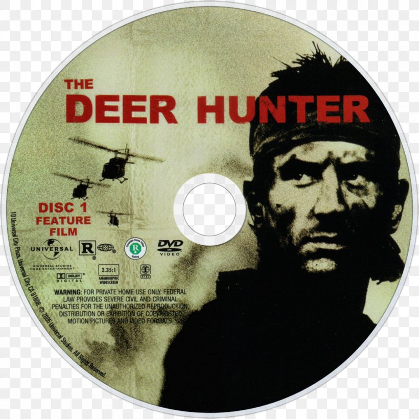 The Deer Hunter DVD YouTube Download Disk Image, PNG, 1000x1000px, Deer Hunter, Compact Disc, Deer, Disk Image, Dvd Download Free