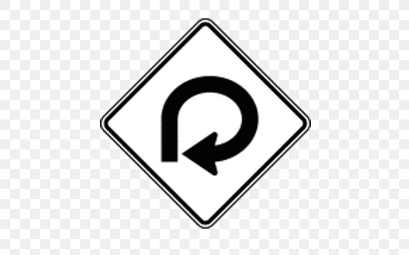 U-turn Road Traffic Sign Turnaround Clip Art, PNG, 512x512px, Uturn, Area, Brand, Drawing, Logo Download Free