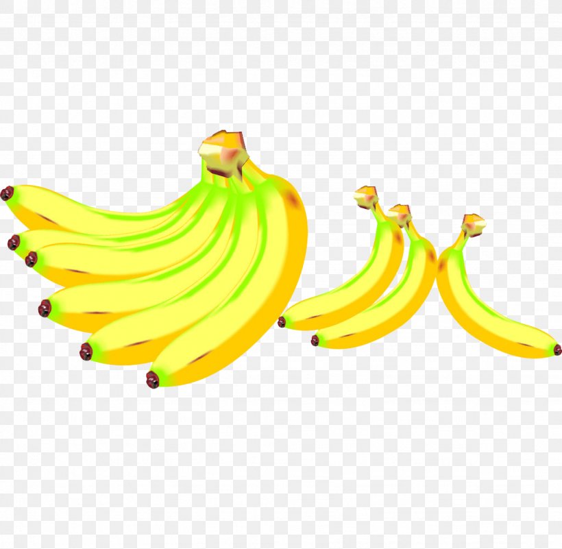 Banana Fruit, PNG, 1024x1001px, Banana, Auglis, Banana Family, Cartoon, Coreldraw Download Free
