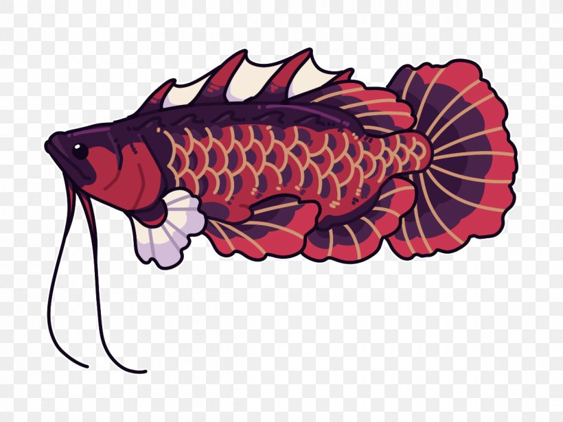 Cartoon Fish Seafood Clip Art, PNG, 1200x900px, Cartoon, Animal, Fish, Organism, Red Download Free