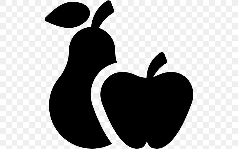 Apricot Vector, PNG, 512x512px, Fruit, Apple, Artwork, Black, Black And White Download Free