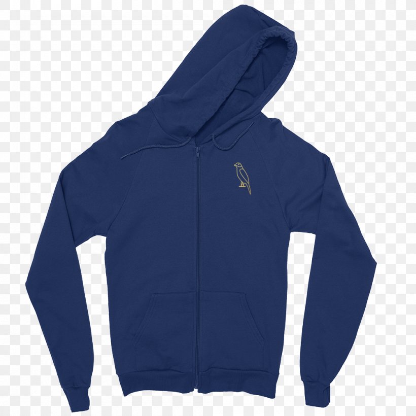 Hoodie Polar Fleece Sweater Zipper T-shirt, PNG, 1000x1000px, Hoodie, Blue, Bluza, Clothing, Cobalt Blue Download Free