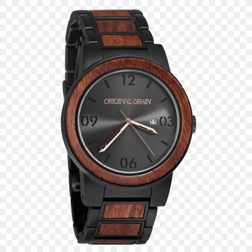 Original Grain Watches The Barrel Wood Stainless Steel, PNG ...