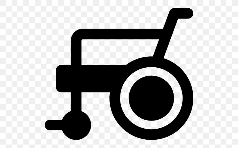 Wheelchair Disability, PNG, 512x512px, Wheelchair, Accessibility, Black, Black And White, Disability Download Free