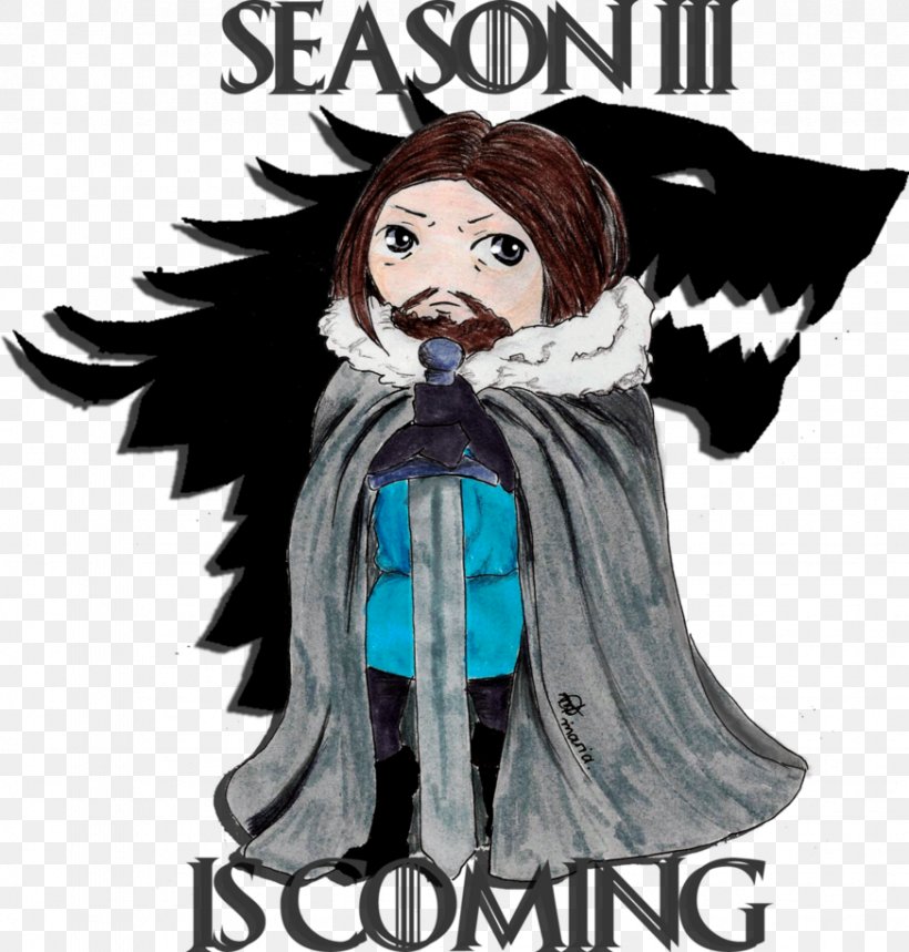 Eddard Stark Robb Stark The Winds Of Winter Winter Is Coming House Stark, PNG, 873x915px, Eddard Stark, Arya Stark, Battle Of The Bastards, Cartoon, Catelyn Stark Download Free