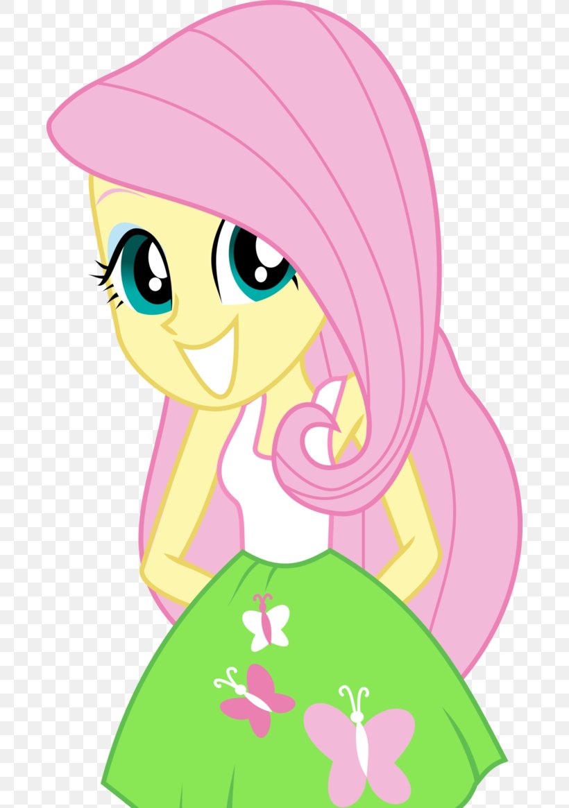 Fluttershy My Little Pony: Equestria Girls, PNG, 686x1165px, Watercolor, Cartoon, Flower, Frame, Heart Download Free