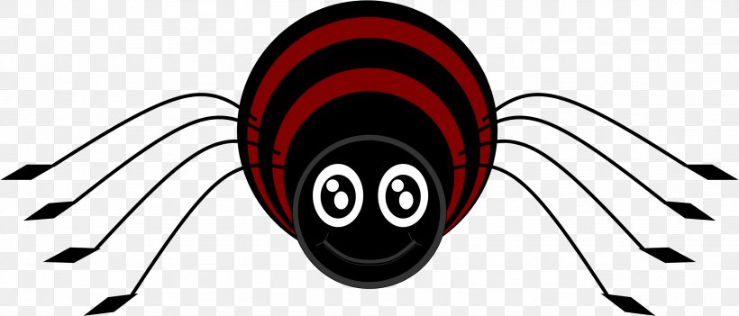 Itsy Bitsy Spider Clip Art, PNG, 2663x1140px, Spider, Artwork, Black, Black And White, Brand Download Free