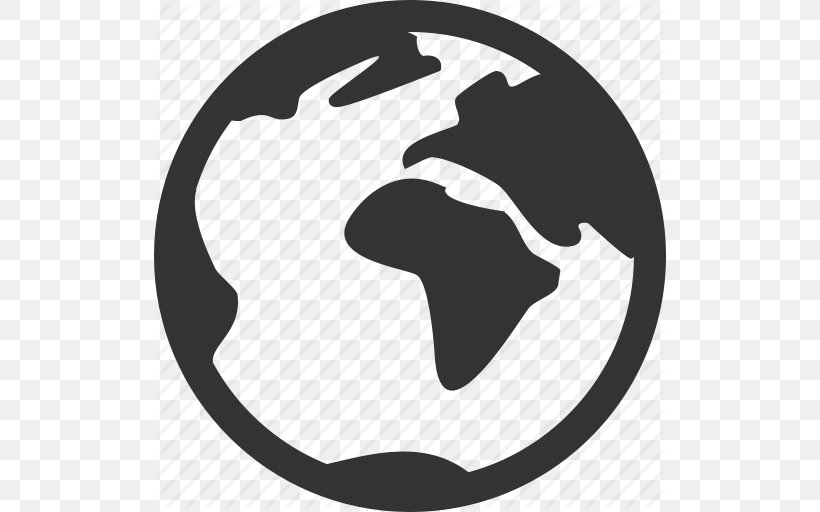 World Globe Iconfinder, PNG, 512x512px, World, Apple Icon Image Format, Black, Black And White, Brand Download Free