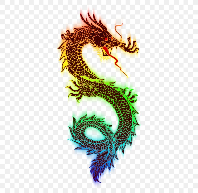Chinese Dragon Clip Art, PNG, 411x800px, Chinese Dragon, Art, Color, Dragon, Fictional Character Download Free