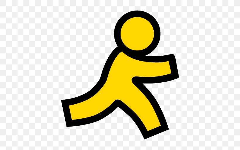 AIM Instant Messaging AOL Internet ICQ, PNG, 512x512px, Aim, Adium, Aol, Area, Artwork Download Free