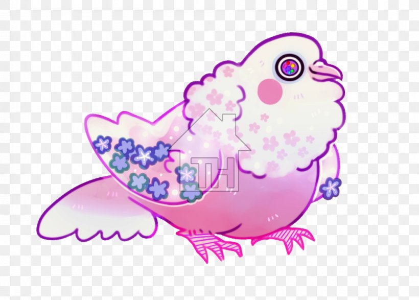 Beak Pink M Character Clip Art, PNG, 1001x717px, Watercolor, Cartoon, Flower, Frame, Heart Download Free