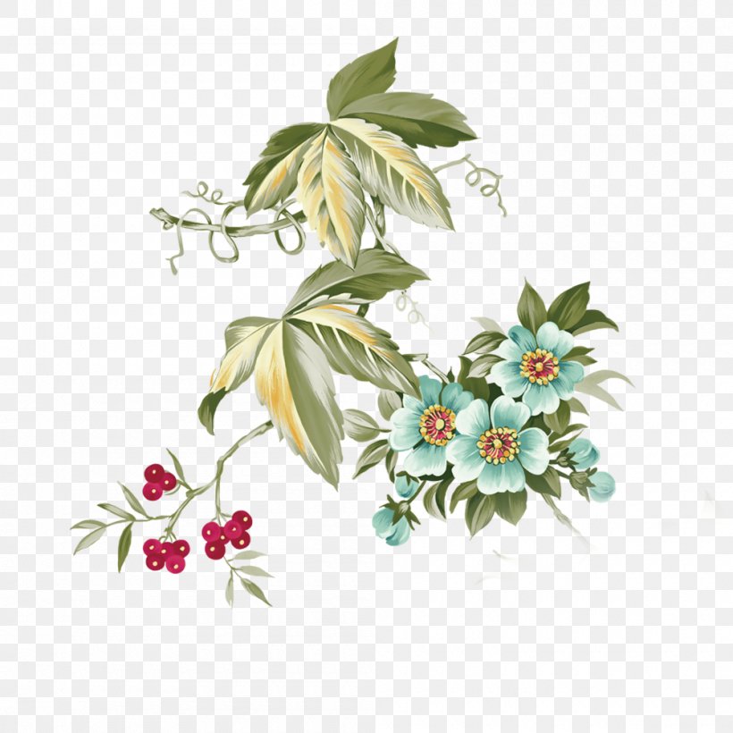 Cloth Napkins Vase Floral Design Clip Art, PNG, 1000x1000px, Cloth Napkins, Blossom, Botany, Branch, Floral Design Download Free