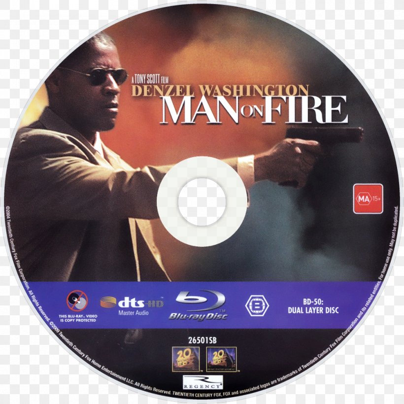 Man On Fire DVD STXE6FIN GR EUR Brand Film, PNG, 1000x1000px, Man On Fire, Brand, Compact Disc, Dvd, Film Download Free
