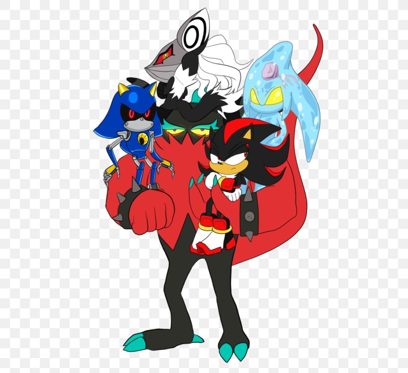 Sonic Forces Shadow The Hedgehog Sonic Chaos Metal Sonic, PNG, 500x750px, Sonic Forces, Art, Cartoon, Chaos, Doctor Eggman Download Free