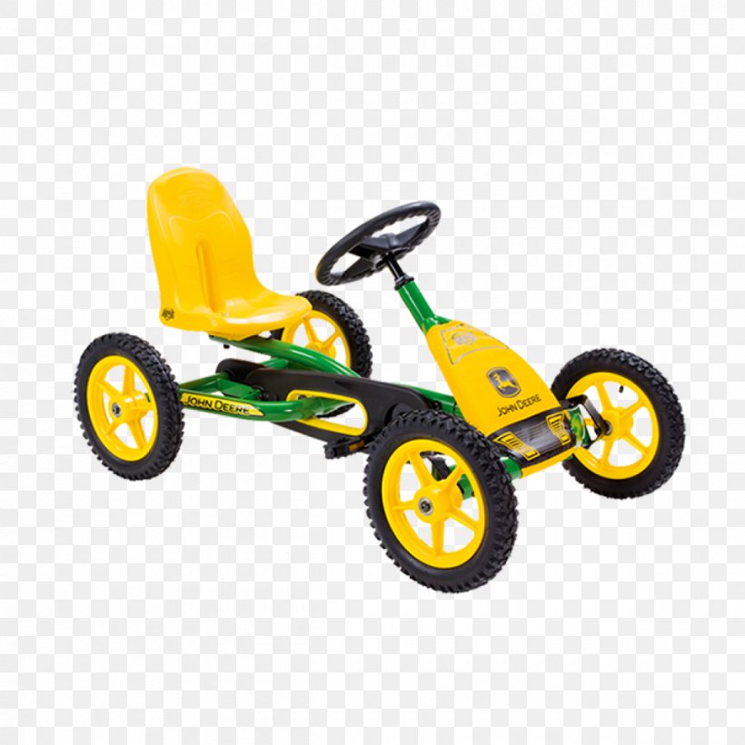 John Deere Go-kart Kart Racing Tractor Motor Vehicle Tires, PNG, 1200x1200px, John Deere, Agricultural Machinery, Automotive Design, Car, Child Download Free