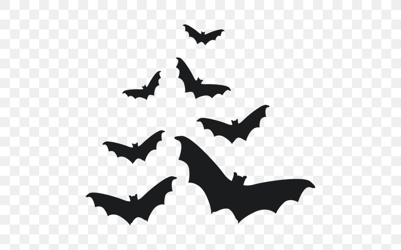Bat Silhouette Vexel Clip Art, PNG, 512x512px, Bat, Black, Black And White, Butterfly, Drawing Download Free
