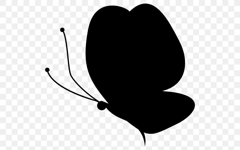 Butterfly Silhouette Insect, PNG, 512x512px, Watercolor, Cartoon, Flower, Frame, Heart Download Free