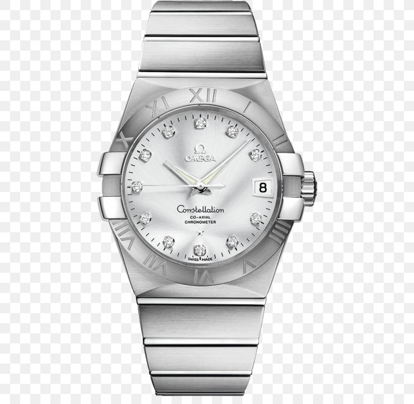 Omega SA Omega Constellation Mechanical Watch Omega Speedmaster, PNG, 800x800px, Omega Sa, Brand, Chronometer Watch, Clock, Coaxial Escapement Download Free