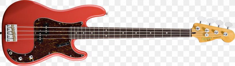 Fender Precision Bass Squier Bass Guitar Double Bass Fender Jazz Bass, PNG, 2400x684px, Watercolor, Cartoon, Flower, Frame, Heart Download Free