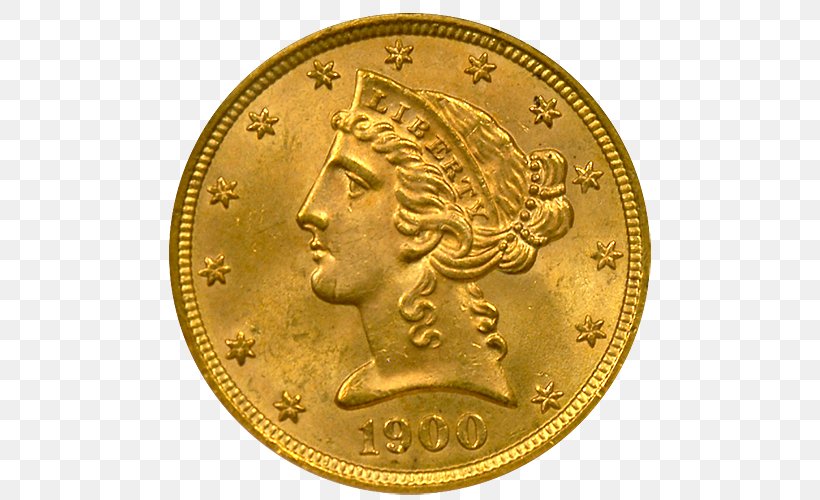 United States Gold Coin Double Eagle American Gold Eagle, PNG, 500x500px, United States, American Gold Eagle, Ancient History, Brass, Bronze Medal Download Free