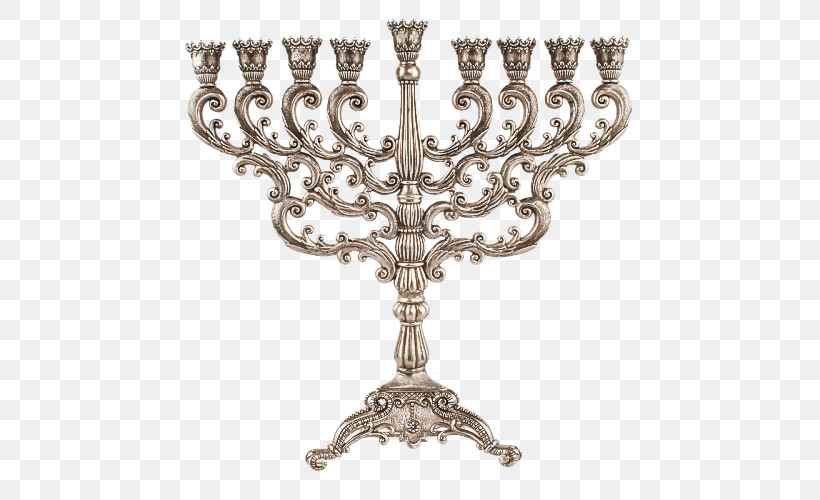 Hanukkah, PNG, 500x500px, Candle Holder, Brass, Bronze, Hanukkah, Interior Design Download Free