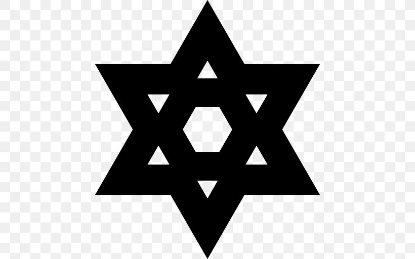 Judaism Religion Jewish Symbolism Star Of David, PNG, 512x512px, Judaism, Black And White, Black Hebrew Israelites, Christianity, Hebrews Download Free