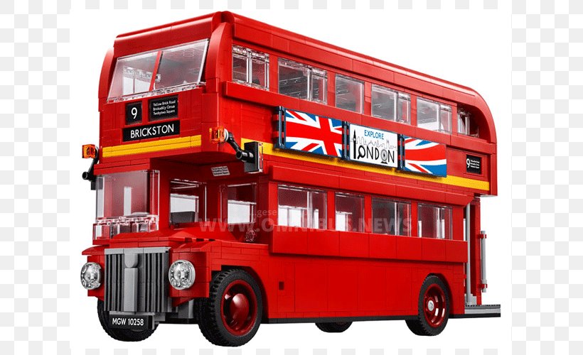 LEGO 10258 Creator London Bus Lego Creator, PNG, 750x500px, Bus, Amazoncom, Double Decker Bus, Doubledecker Bus, Lego Download Free