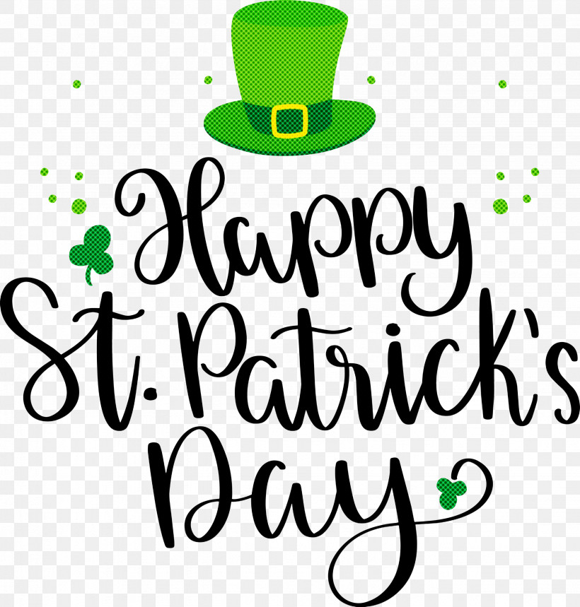 St Patricks Day, PNG, 2861x2999px, St Patricks Day, Calligraphy, Flower, Green, Line Download Free