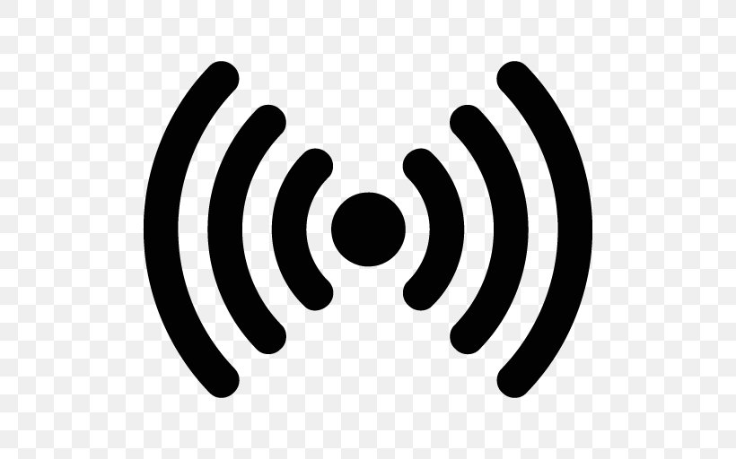 Wi-Fi Wireless Signal, PNG, 512x512px, Wifi, Black And White, Brand