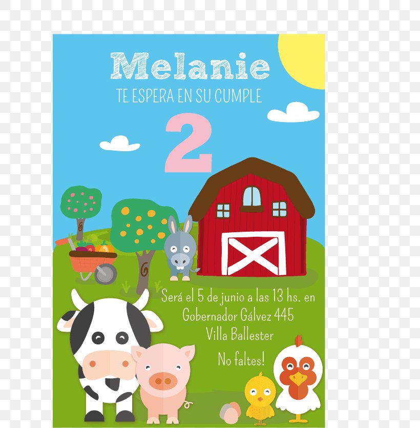 Birthday Convite Farm Children's Party, PNG, 614x835px, Birthday, Advertising, Area, Baby Shower, Barn Download Free