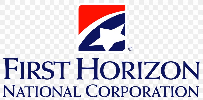 First Horizon National Corporation Organization First Horizon Bank Logo, PNG, 1200x596px, First Horizon National Corporation, Area, Bank, Banner, Blue Download Free