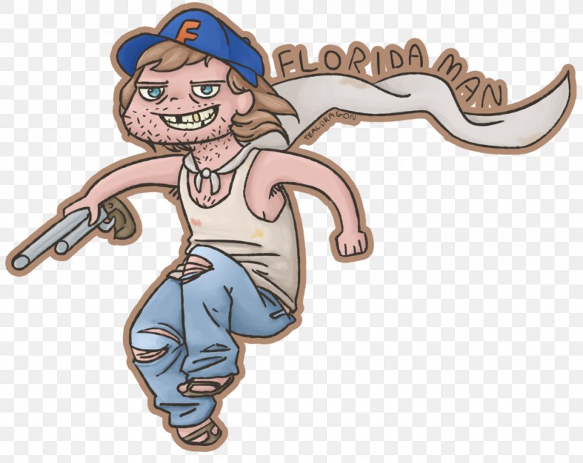Florida Man Motorcycle Cartoon, PNG, 1024x814px, Florida, Animal, Art, Cartoon, City Download Free