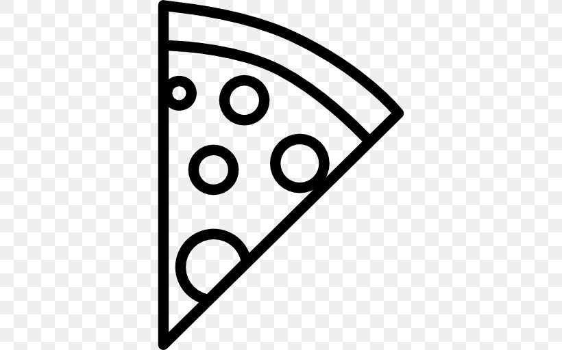 Pizza Italian Cuisine Fast Food, PNG, 512x512px, Pizza, Area, Black And White, Bread, Fast Food Download Free