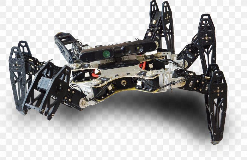 Robotics Hexapod Robot Locomotion Robotic Arm, PNG, 2621x1699px, Watercolor, Cartoon, Flower, Frame, Heart Download Free
