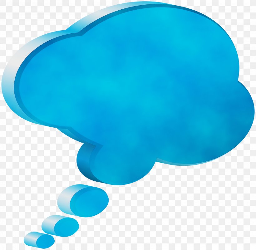 Aqua Blue Turquoise Teal Cloud, PNG, 3000x2934px, Watercolor, Aqua, Blue, Cloud, Material Property Download Free