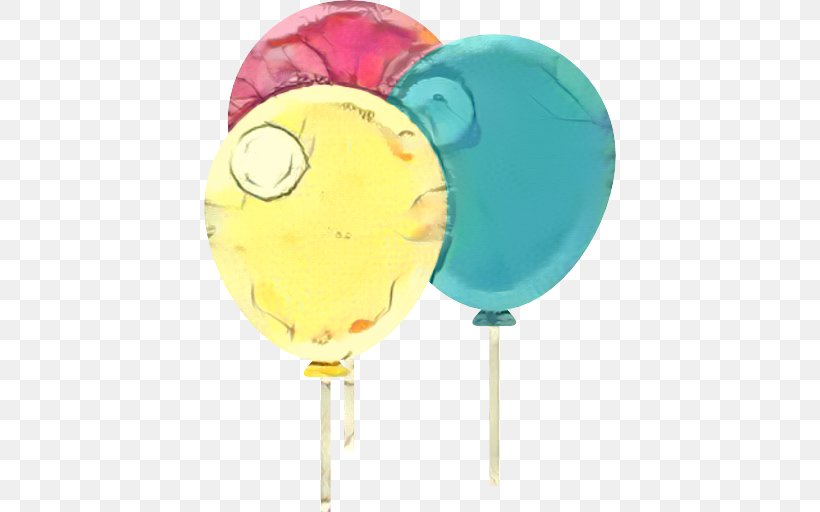 Balloon Yellow, PNG, 512x512px, Balloon, Confectionery, Lollipop, Party Supply, Yellow Download Free