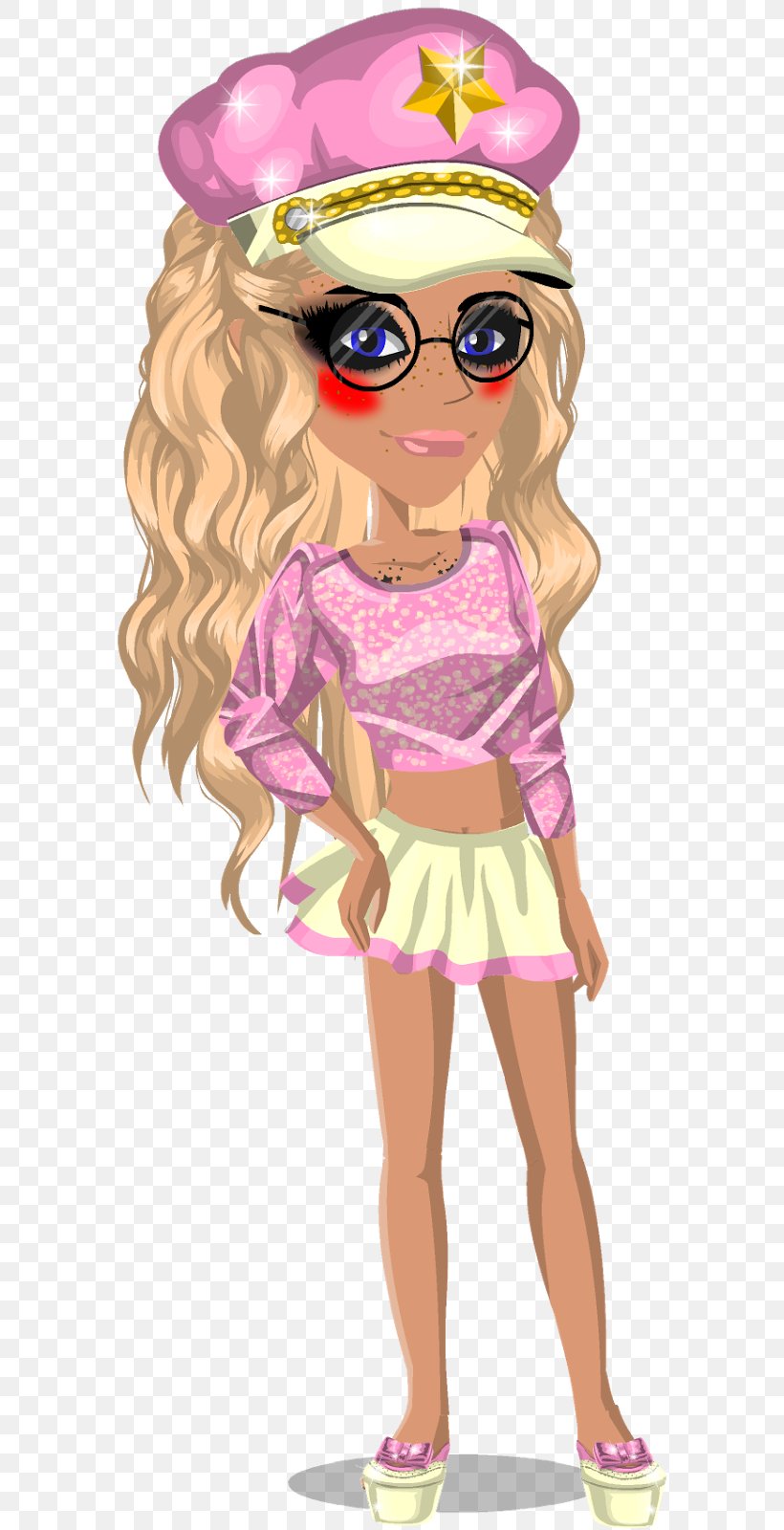 Brown Hair Cartoon Pink M Barbie, PNG, 590x1600px, Watercolor, Cartoon, Flower, Frame, Heart Download Free