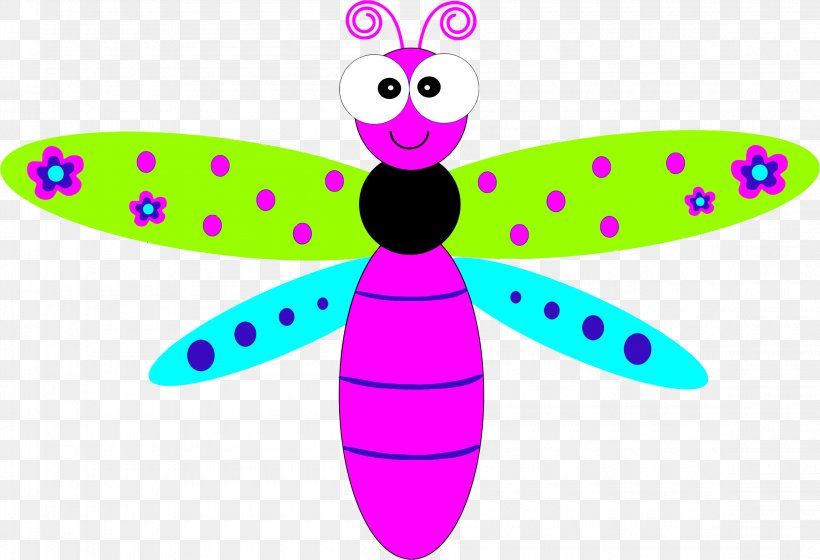 Cartoon Drawing Clip Art, PNG, 2300x1572px, Cartoon, Animation, Butterfly, Dragonfly, Drawing Download Free