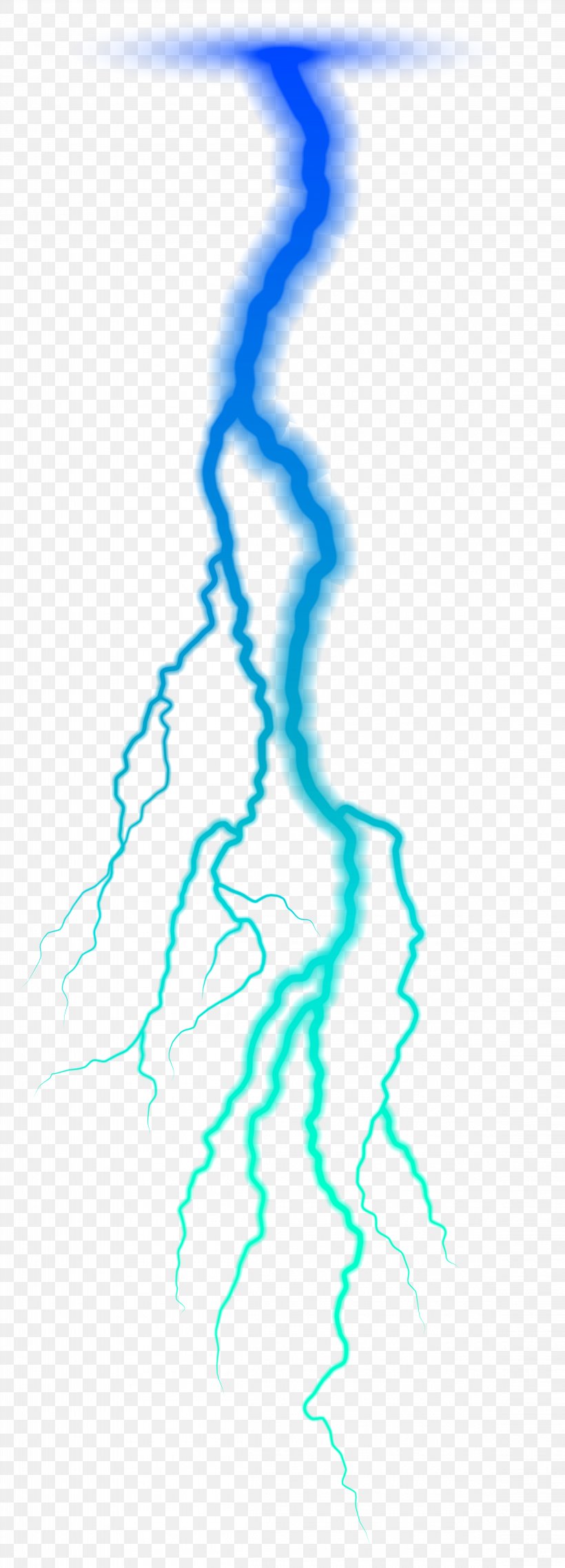 Lightning Strike Clip Art, PNG, 4629x12845px, Lightning, Area, Blue, Cloud, Drawing Download Free