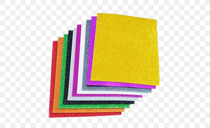 Paper Ethylene-vinyl Acetate Foam Glitter Sticker, PNG, 500x500px, Paper, Adhesive, Color, Ethylene Vinyl Acetate, Foam Download Free