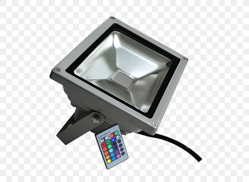 Floodlight Light-emitting Diode LED Lamp Lighting, PNG, 600x600px, Light, Electronics Accessory, Floodlight, Hardware, Incandescent Light Bulb Download Free