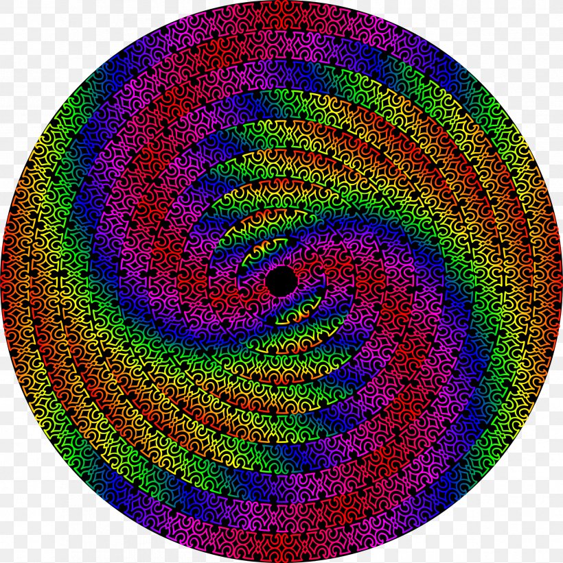 Spiral Circle Wool Pattern, PNG, 2396x2400px, Spiral, Magenta, Purple, Symmetry, Wool Download Free
