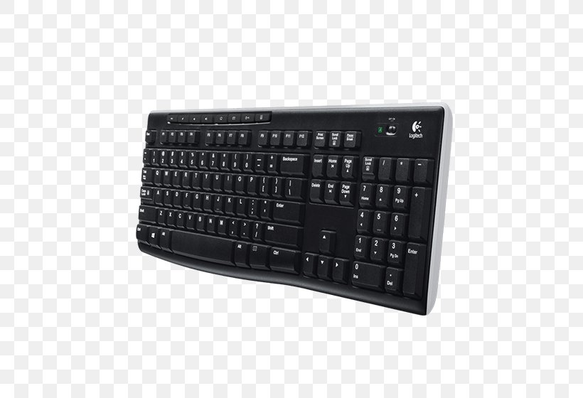 Computer Keyboard Laptop Computer Mouse Logitech Wireless Keyboard, PNG, 652x560px, Computer Keyboard, Computer, Computer Component, Computer Mouse, Computer Network Download Free