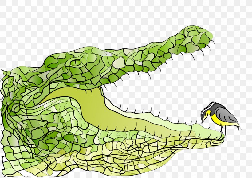 Crocodile Bird American Alligator Illustration, PNG, 1000x708px, Crocodile, Alligator, American Alligator, Area, Bird Download Free