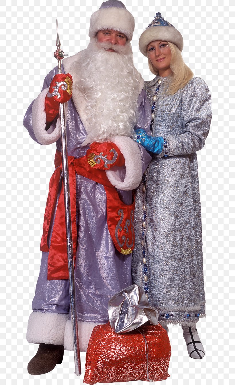 Santa Claus Snegurochka Ded Moroz New Year Tree Ziuzia, PNG, 660x1340px, Santa Claus, Character, Costume, Ded Moroz, Depositfiles Download Free