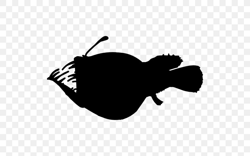 Fishing Clip Art, PNG, 512x512px, Fish, Anglerfish, Black, Black And White, Deepsea Anglerfishes Download Free