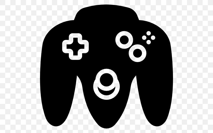 Wii Joystick Black & White Game Controllers, PNG, 512x512px, Wii, Black, Black And White, Black White, Game Controllers Download Free