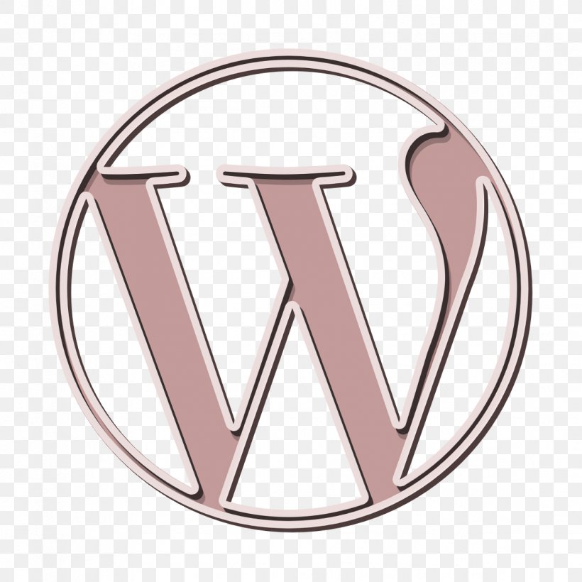 Wordpress Icon, PNG, 1118x1118px, Wordpress Icon, Emblem, Logo, Material Property, Pink Download Free