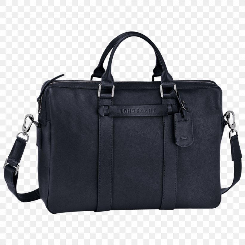 Briefcase Handbag Longchamp Backpack, PNG, 1000x1000px, Briefcase, Backpack, Bag, Baggage, Black Download Free